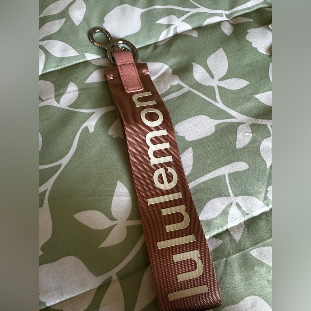Lululemon Never Lost Keychain